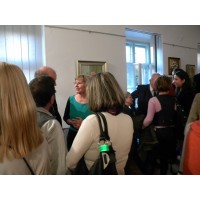 Dr. Bobula Zsuzsanna kiállításmegnyitója - Könyvtári összefogás hete 2013 (9)